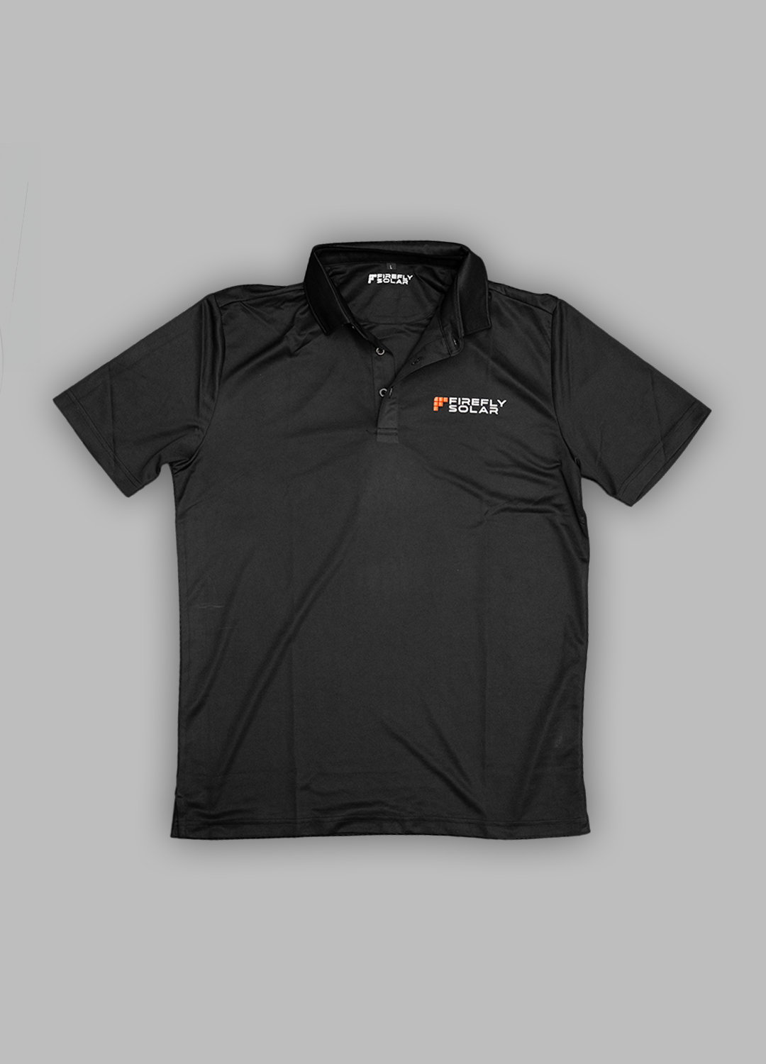 BLACK UNIFORM POLO