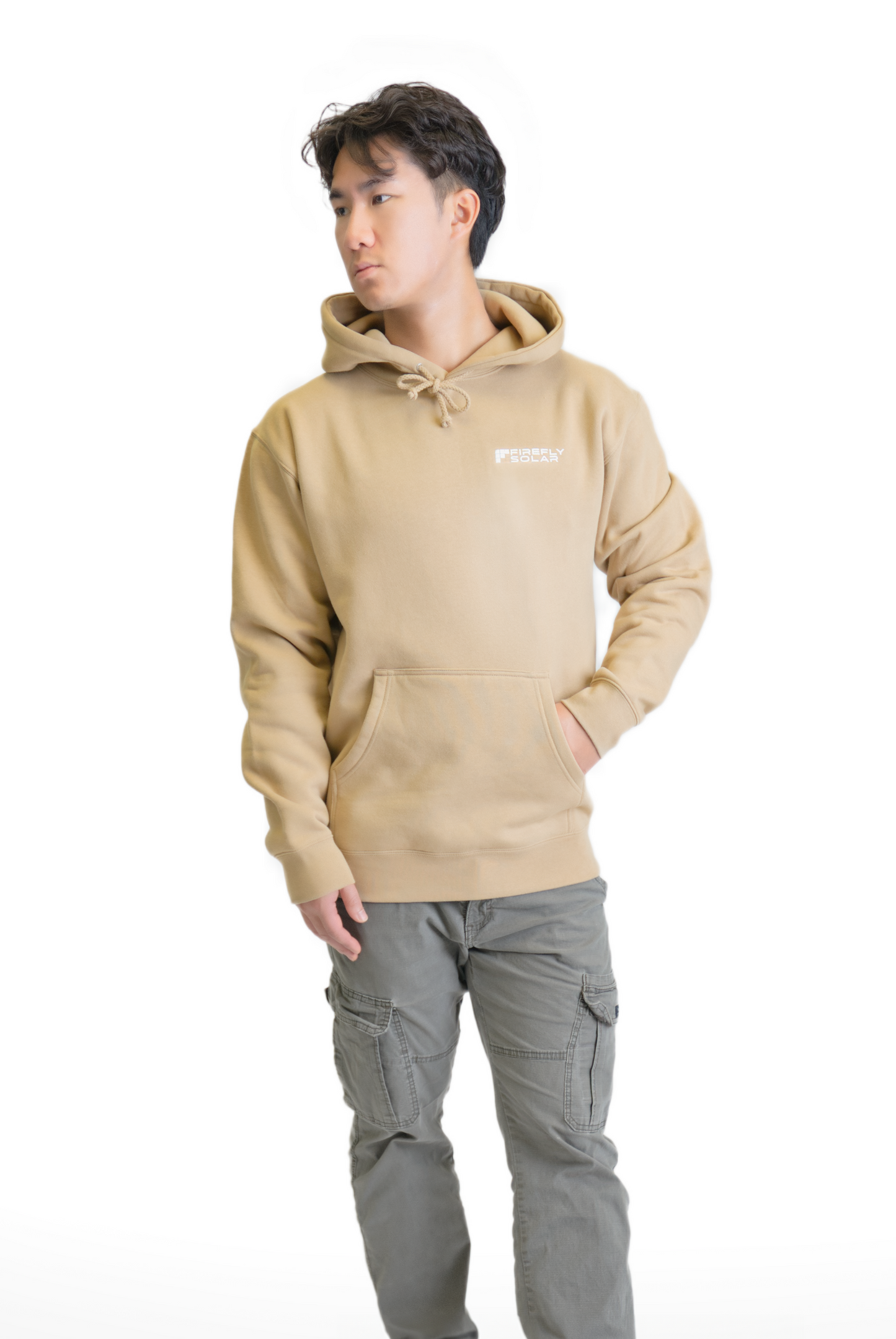 Box Pullover Hoodie Sandstone