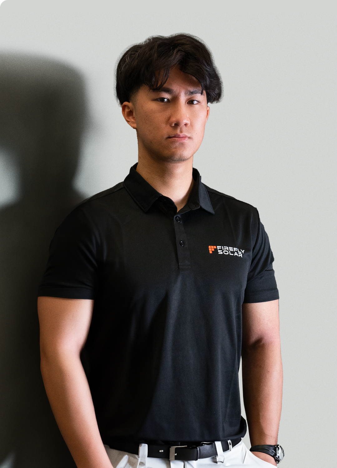 BLACK UNIFORM POLO